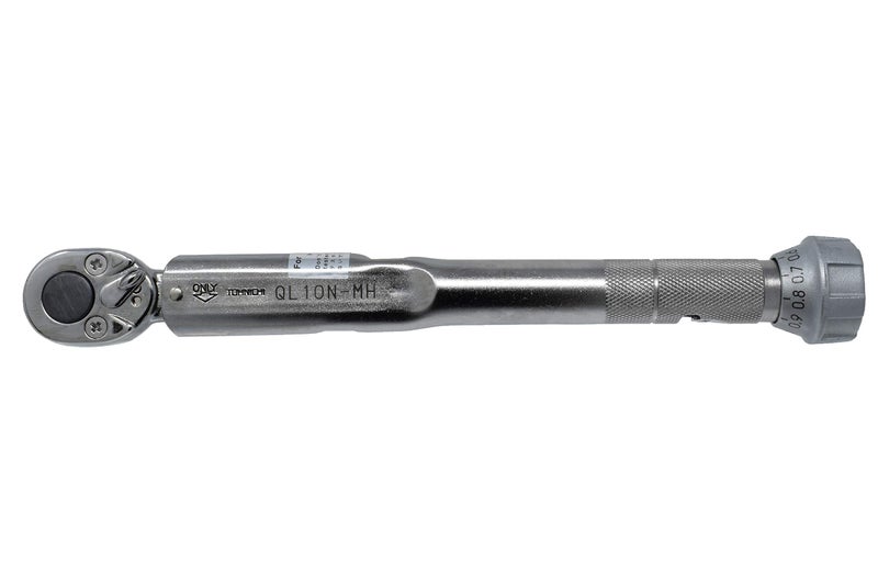 Tohnichi Adjustable Torque Wrench QL10N-MH (2-10 Nm), Gray, Metal - Image 1